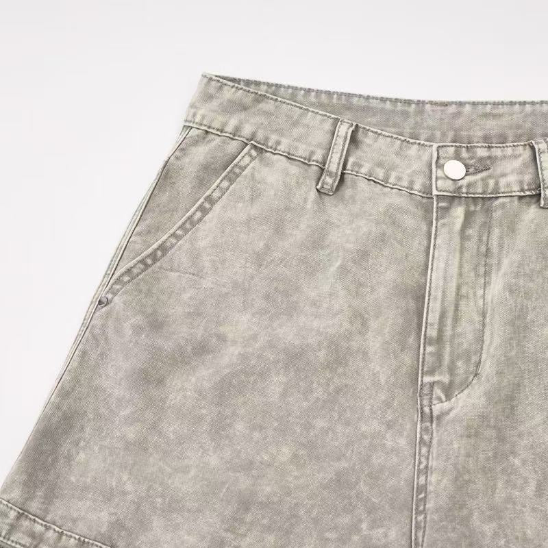 Madxmarx Vintage Wash Wide-Leg Pants
