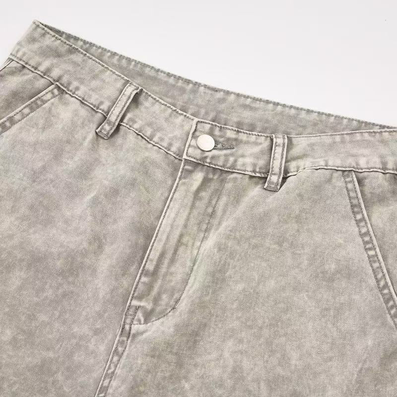 Madxmarx Vintage Wash Wide-Leg Pants