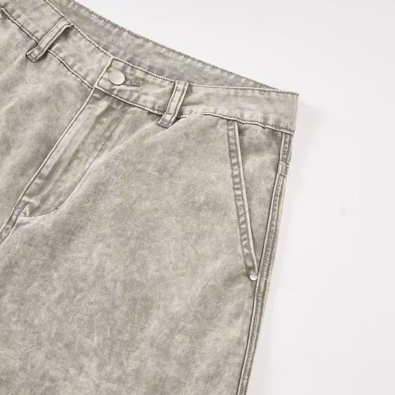Madxmarx Vintage Wash Wide-Leg Pants