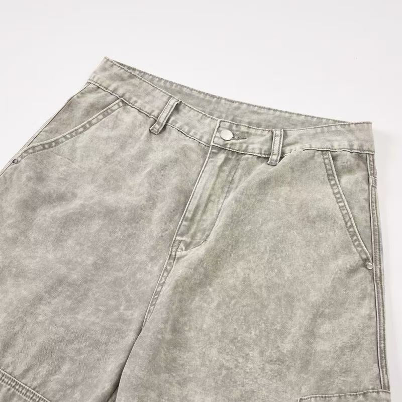 Madxmarx Vintage Wash Wide-Leg Pants