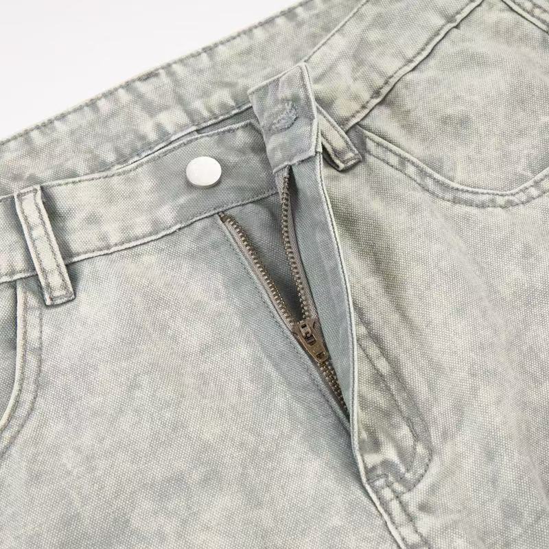 Madxmarx Vintage Cargo-Hose mit Paneelen und weitem Bein