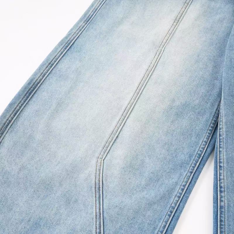 Pantalon large en jean Balloon délavage clair Madxmarx