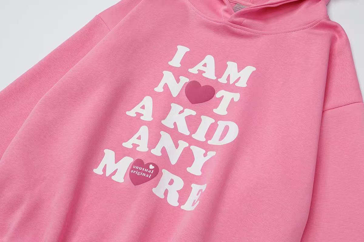 Madxmarx Statement Graphic Pullover Hoodie