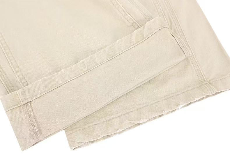 Pantalon de travail délavé à coupe incurvée Madxmarx
