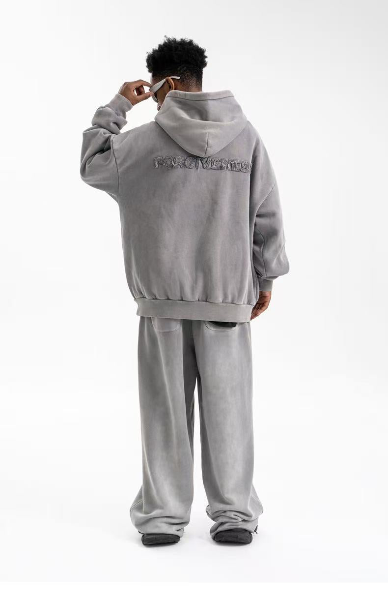 Madxmarx Forgiveness Embroidered Hoodie