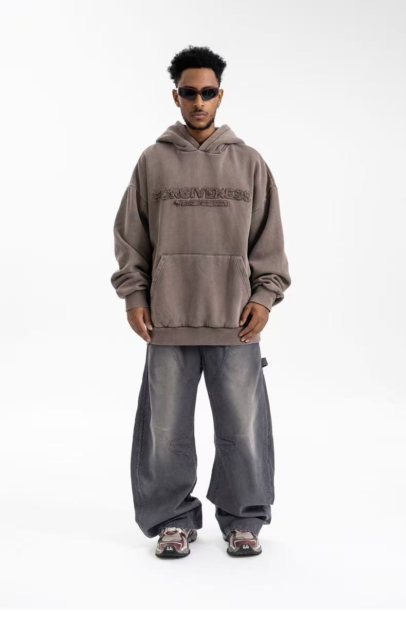 Madxmarx Forgiveness Embroidered Hoodie