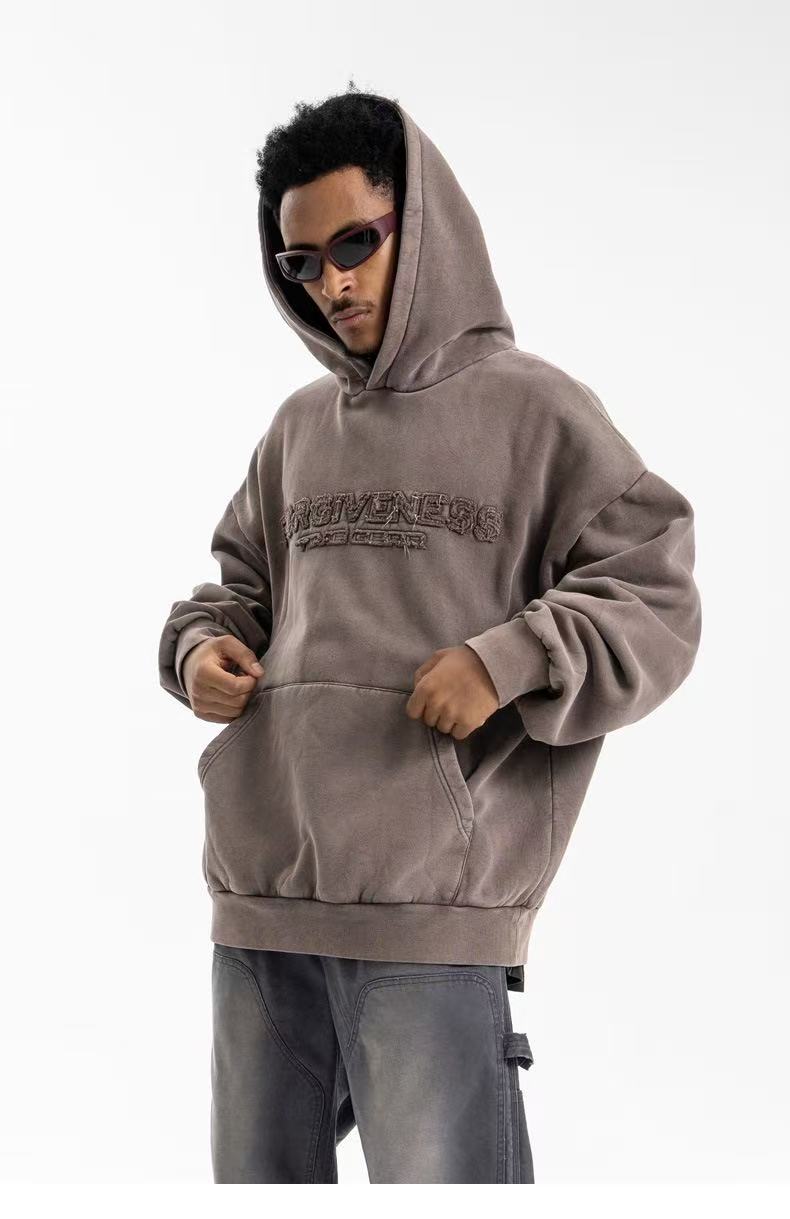 Madxmarx Forgiveness Embroidered Hoodie