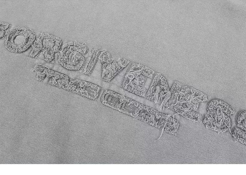 Madxmarx Forgiveness Embroidered Hoodie