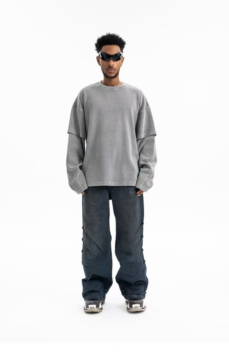 Madxmarx Retro Corduroy Crewneck