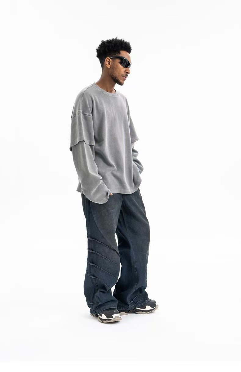 Madxmarx Retro Corduroy Crewneck