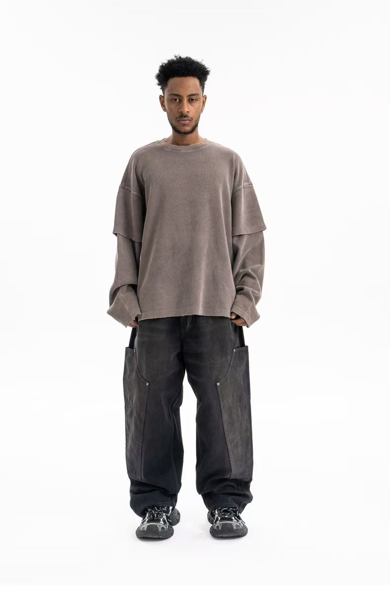 Madxmarx Retro Corduroy Crewneck