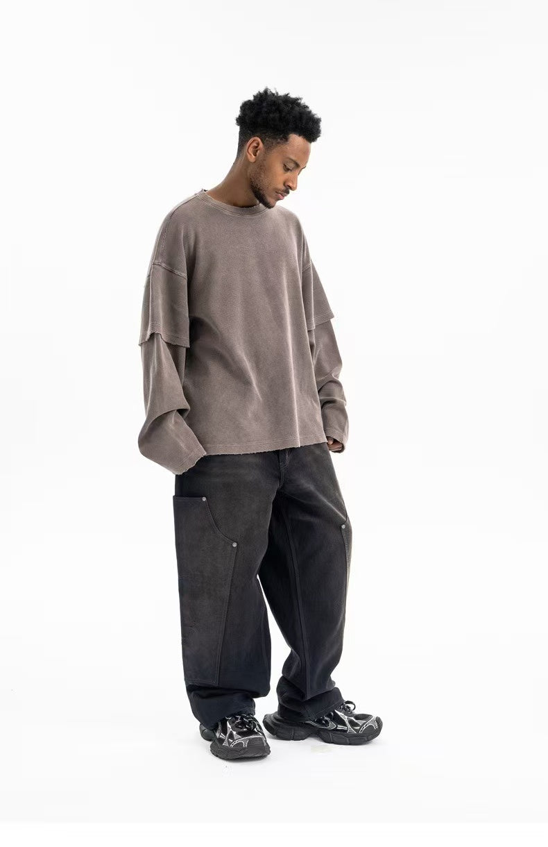 Madxmarx Retro Corduroy Crewneck