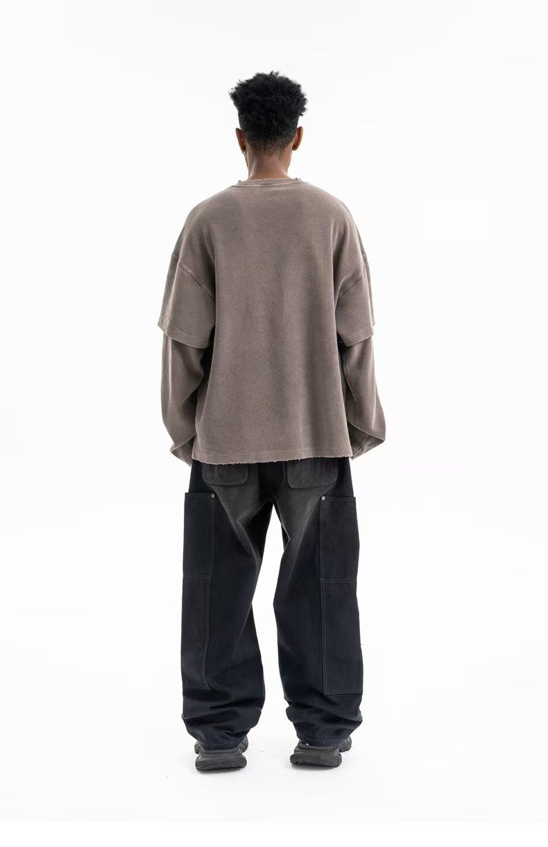 Madxmarx Retro Corduroy Crewneck