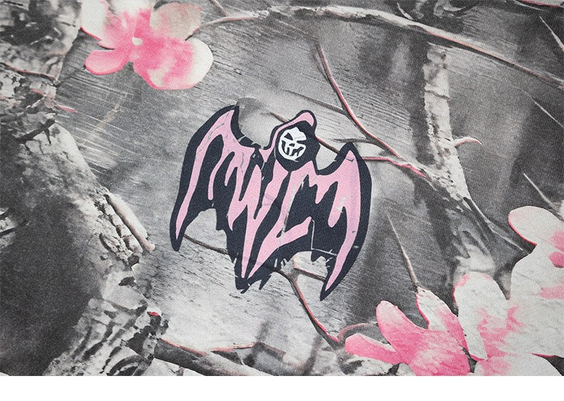 Madxmarx Sakura Camo Graphic Hoodie