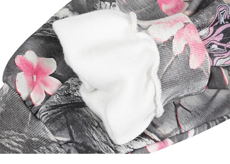Madxmarx Sakura Camo Graphic Hoodie