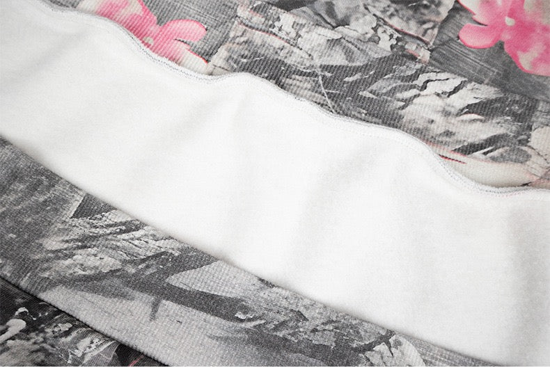 Madxmarx Sakura Camo Graphic Hoodie