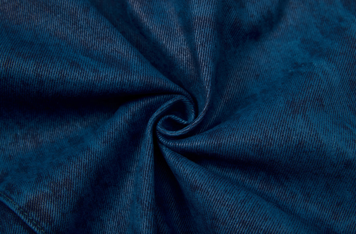Jeans de pierna ancha con doble cintura y lavado Madxmarx