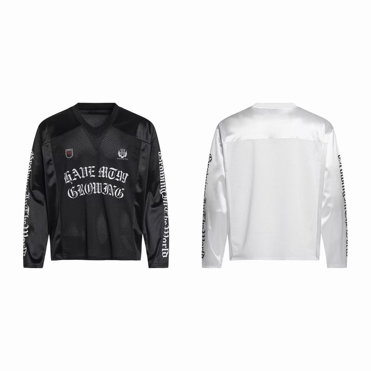 Madxmarx Gothic Mesh Long Sleeve Jersey