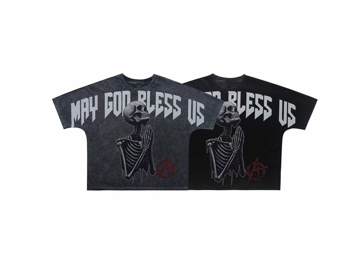 Madxmarx “Blessed Bones” Graphic Tee