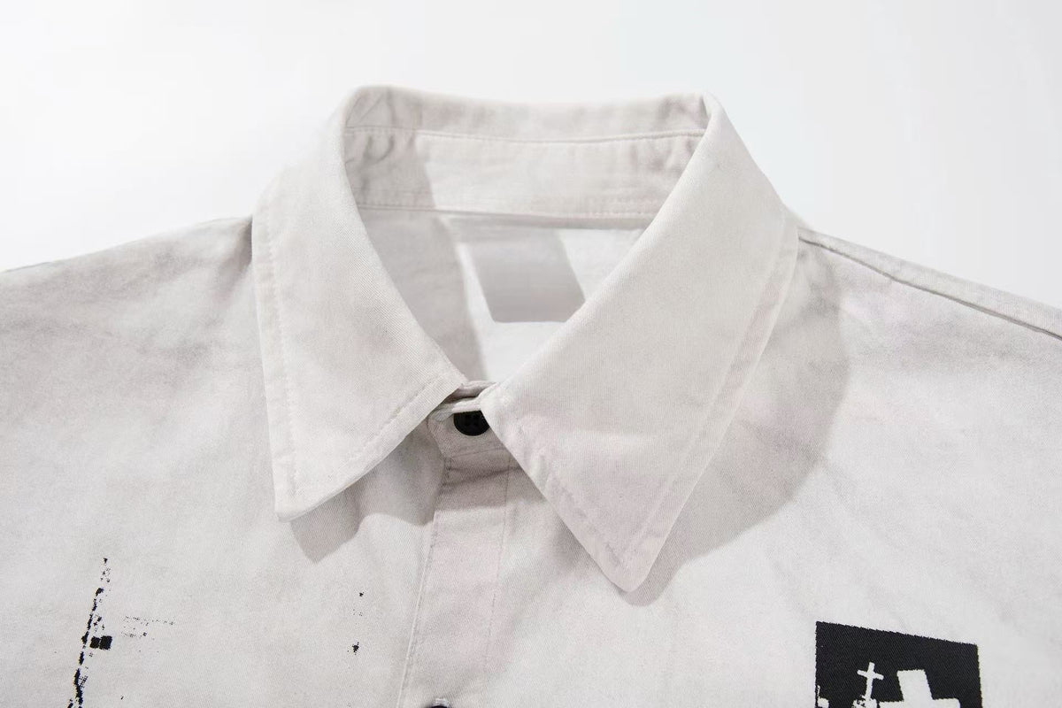 Madxmarx “Distorted Archive” Short Sleeve Shirt