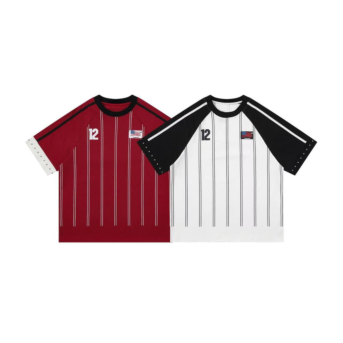 Madxmarx “Pinstripe Sport Jersey Tee