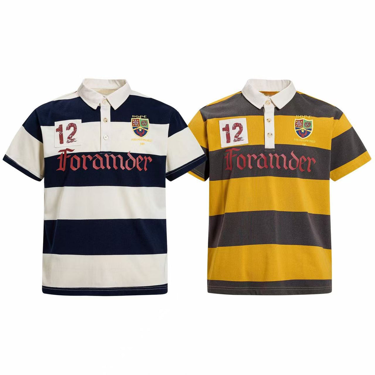 Madxmarx “Heritage Stripe Rugby Polo”