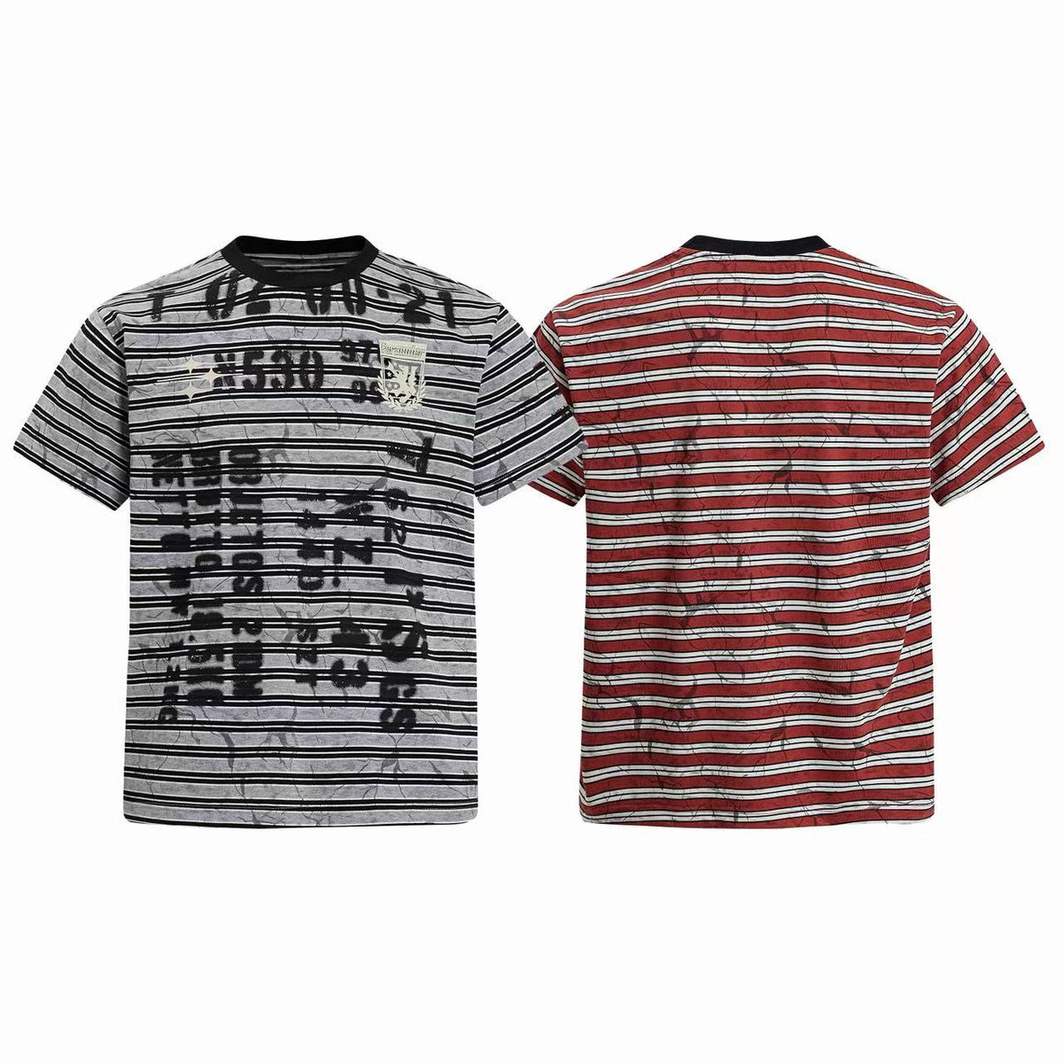 Madxmarx “Graffiti Stripe Chaos Tee”