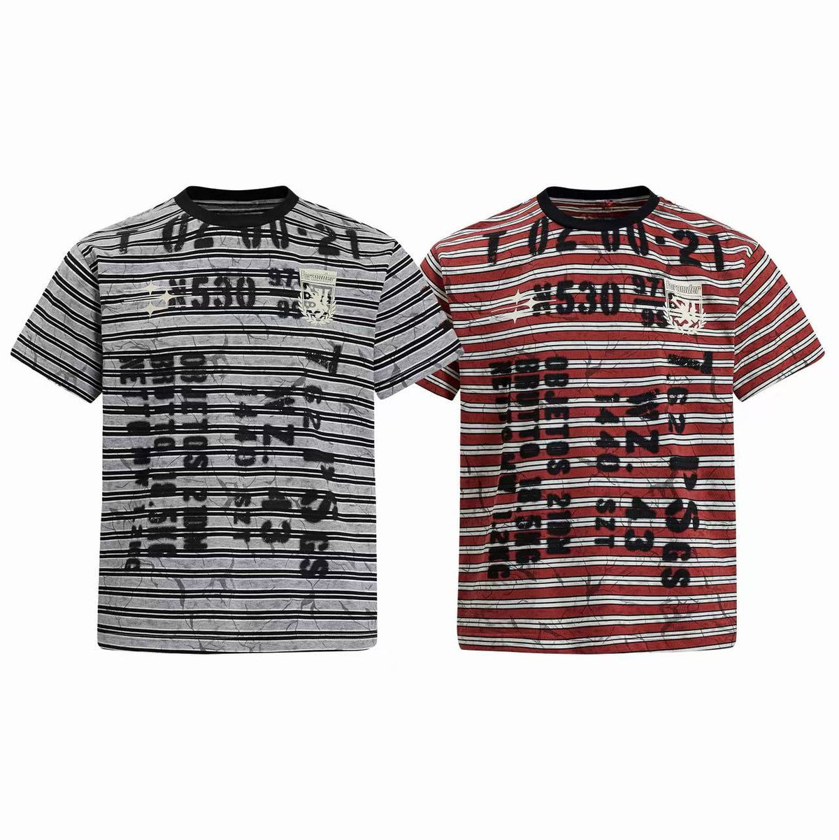 Madxmarx “Graffiti Stripe Chaos Tee”