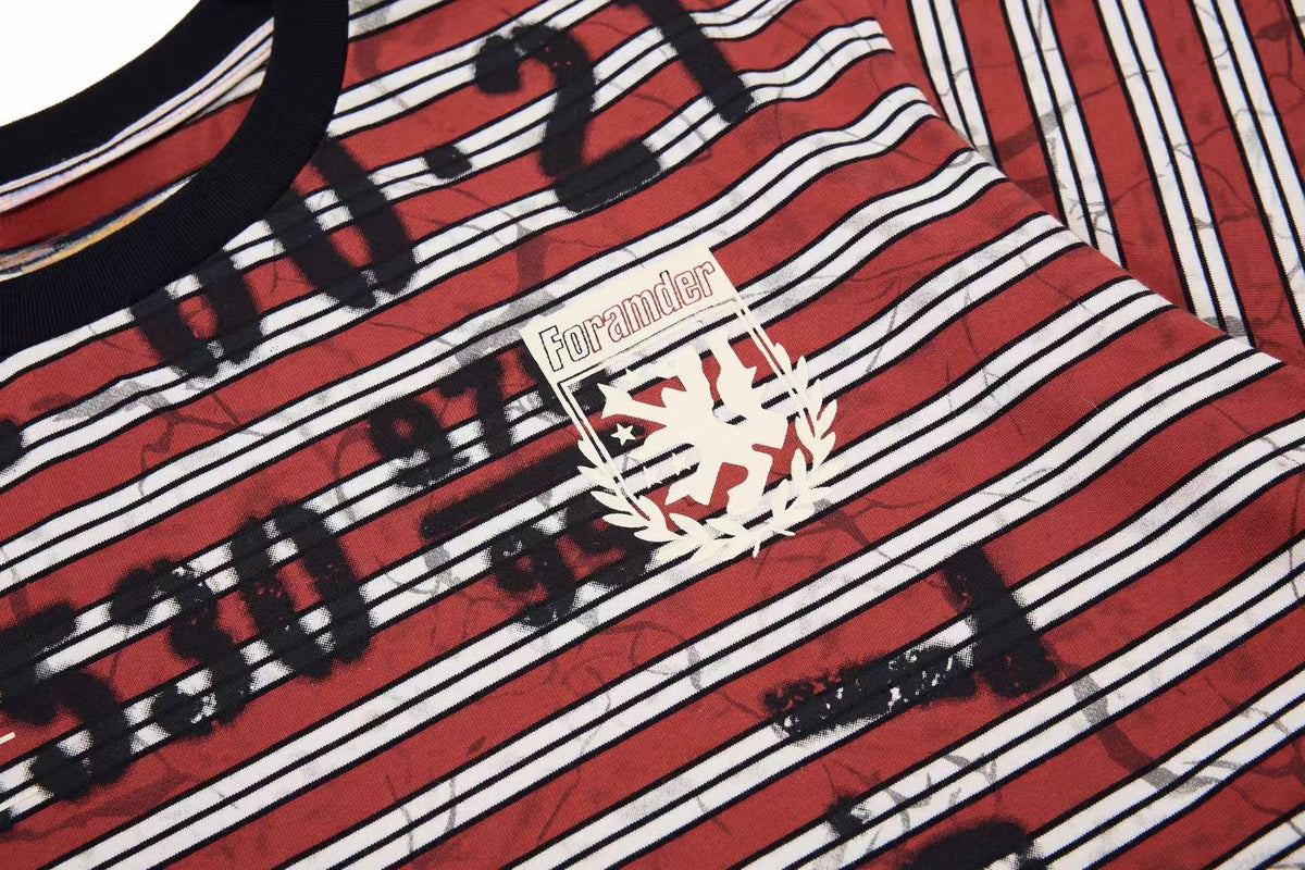Madxmarx “Graffiti Stripe Chaos Tee”