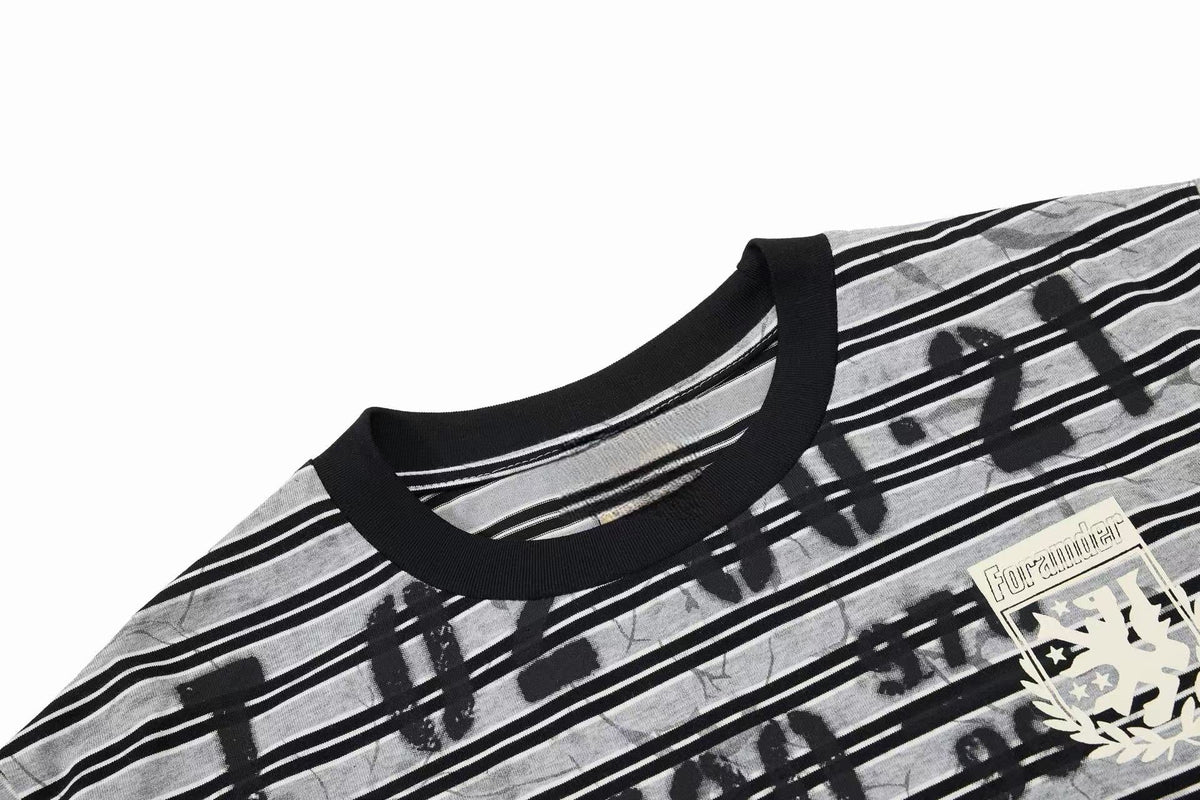 Madxmarx “Graffiti Stripe Chaos Tee”
