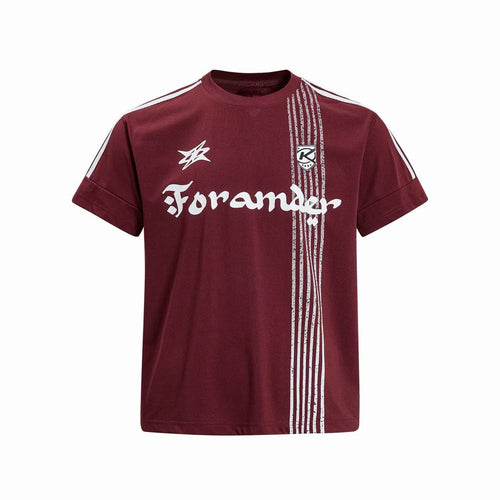 Madxmarx “Velocity Line Sport Tee” - M / Red
