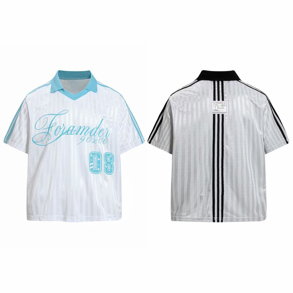 Madxmarx “Script Stripe Football Jersey”