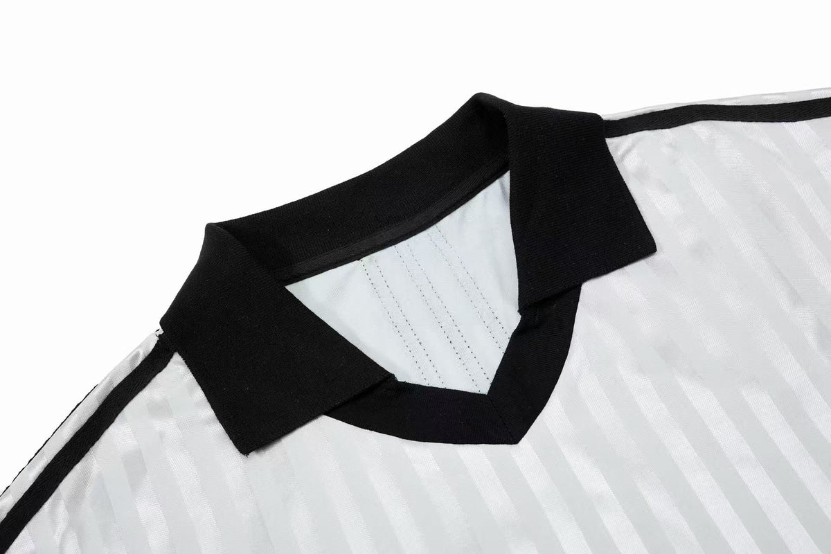 Madxmarx “Script Stripe Football Jersey”