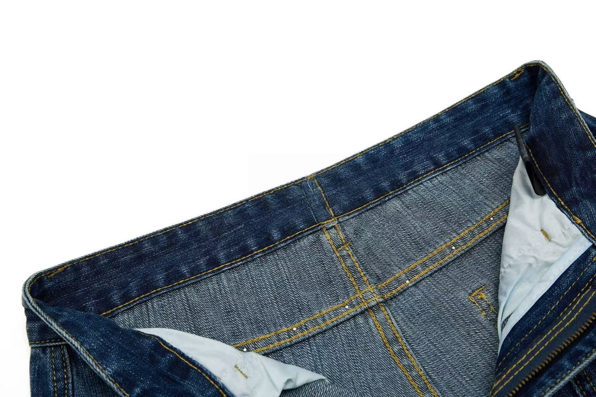 Madxmarx „Studded Panel Denim Jeans“
