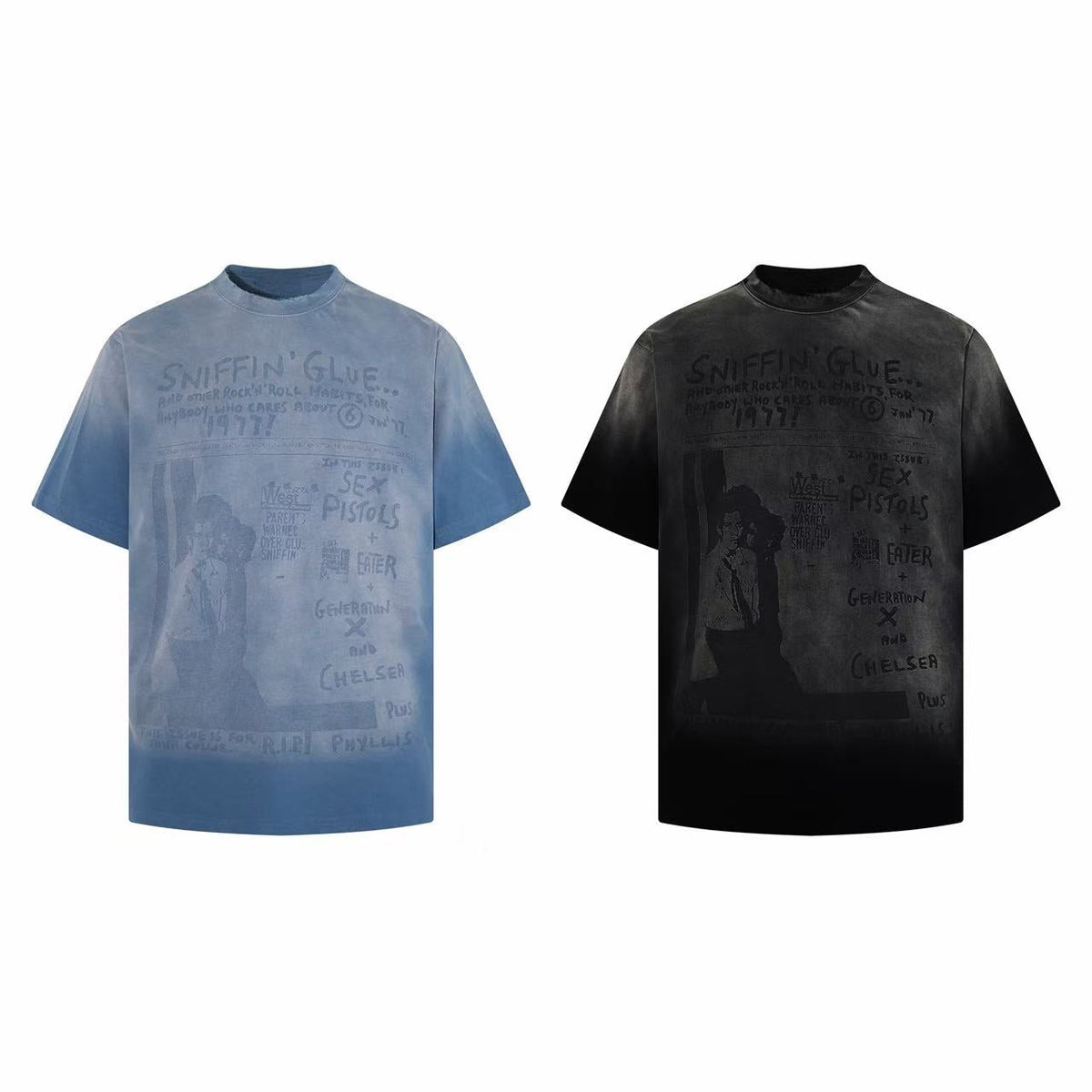 Madxmarx “Text Collage Graphic T-Shirt”