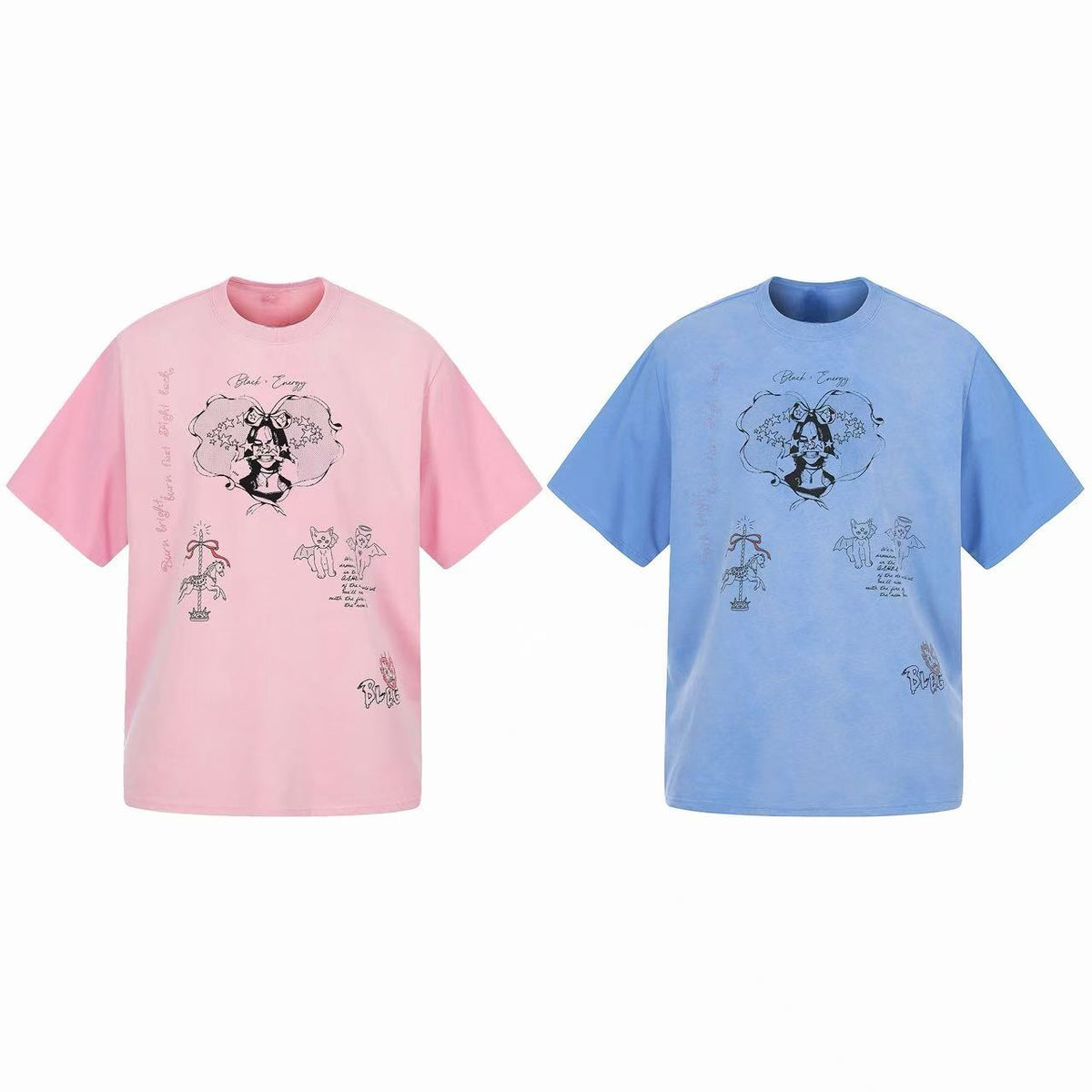 Madxmarx “Cute Sketch Graphic Tee”