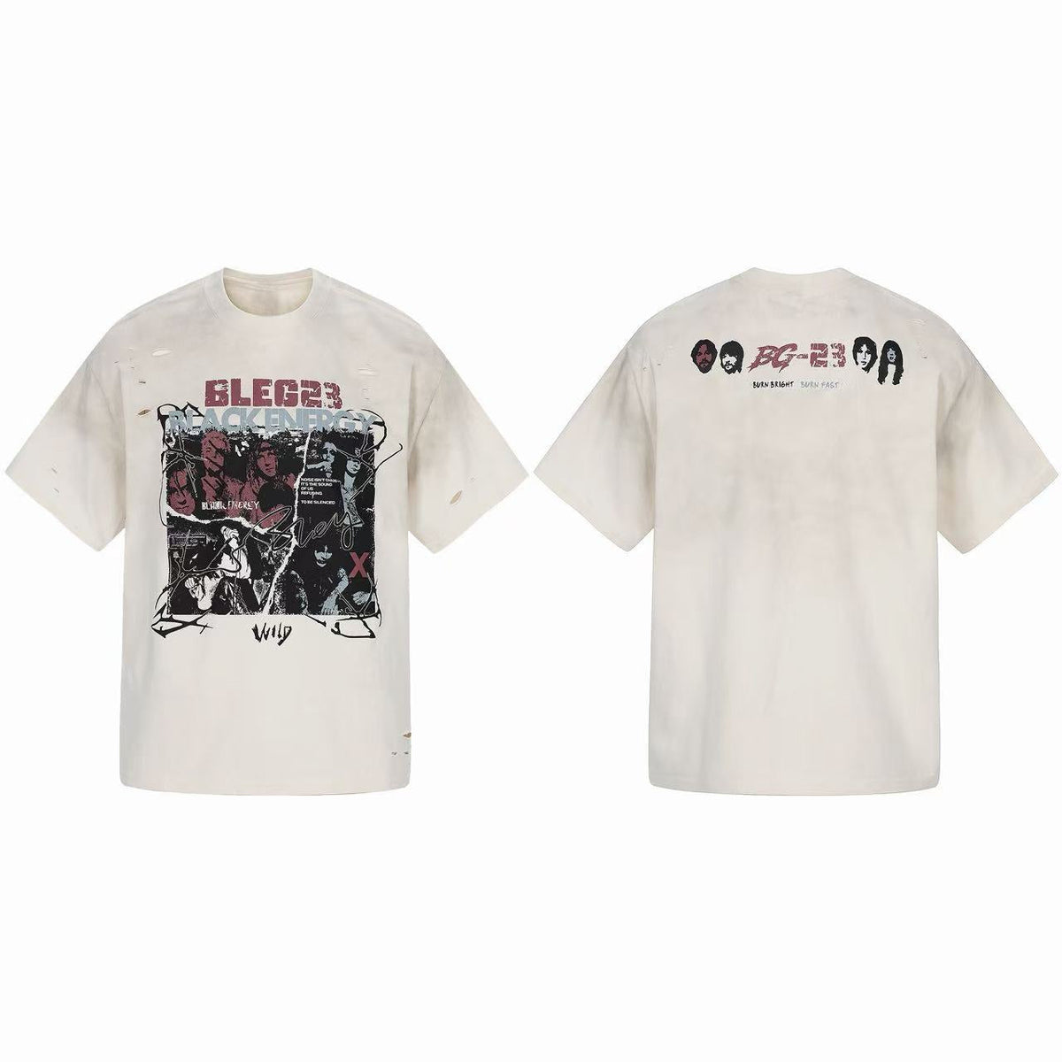 Madxmarx “Wild Noise Vintage Tee”