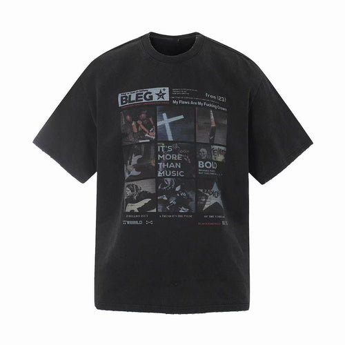 Madxmarx “More Than Music Vintage Tee” - S / Black