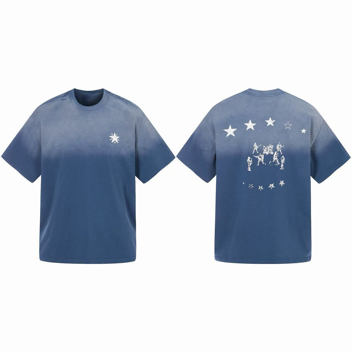 Madxmarx “Star Fade Back Graphic Tee”