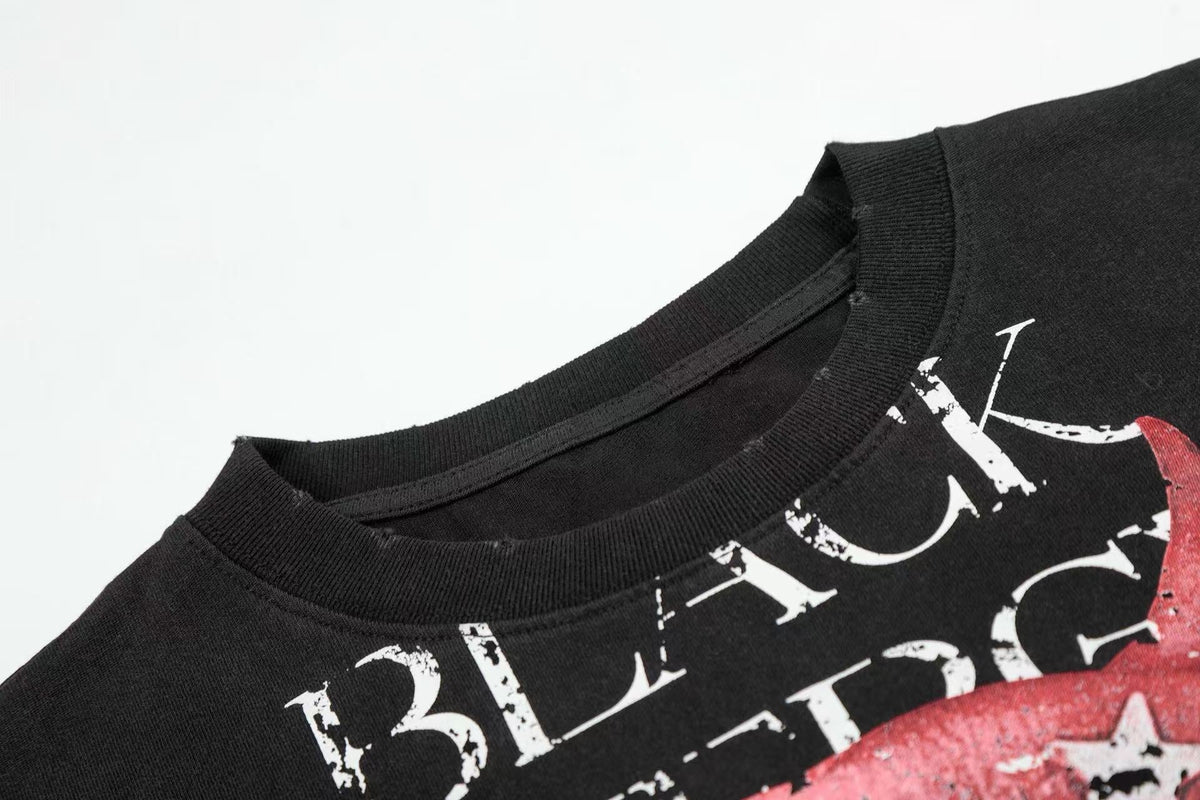 Madxmarx “Devil Lip Graphic Tee”