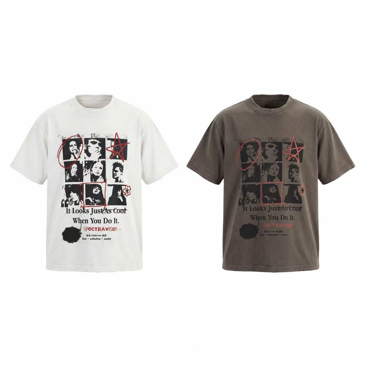 Madxmarx “Vintage Collage Graphic Tee”