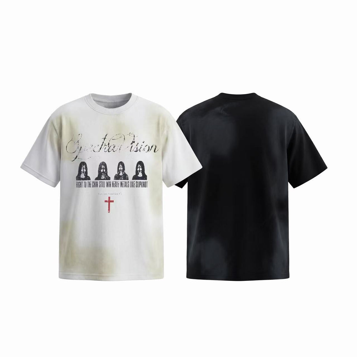 Madxmarx “Spectra Vision Distressed Graphic Tee”