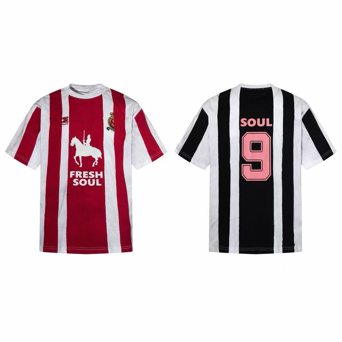 Madxmarx “Fresh Soul Striped Jersey Tee”