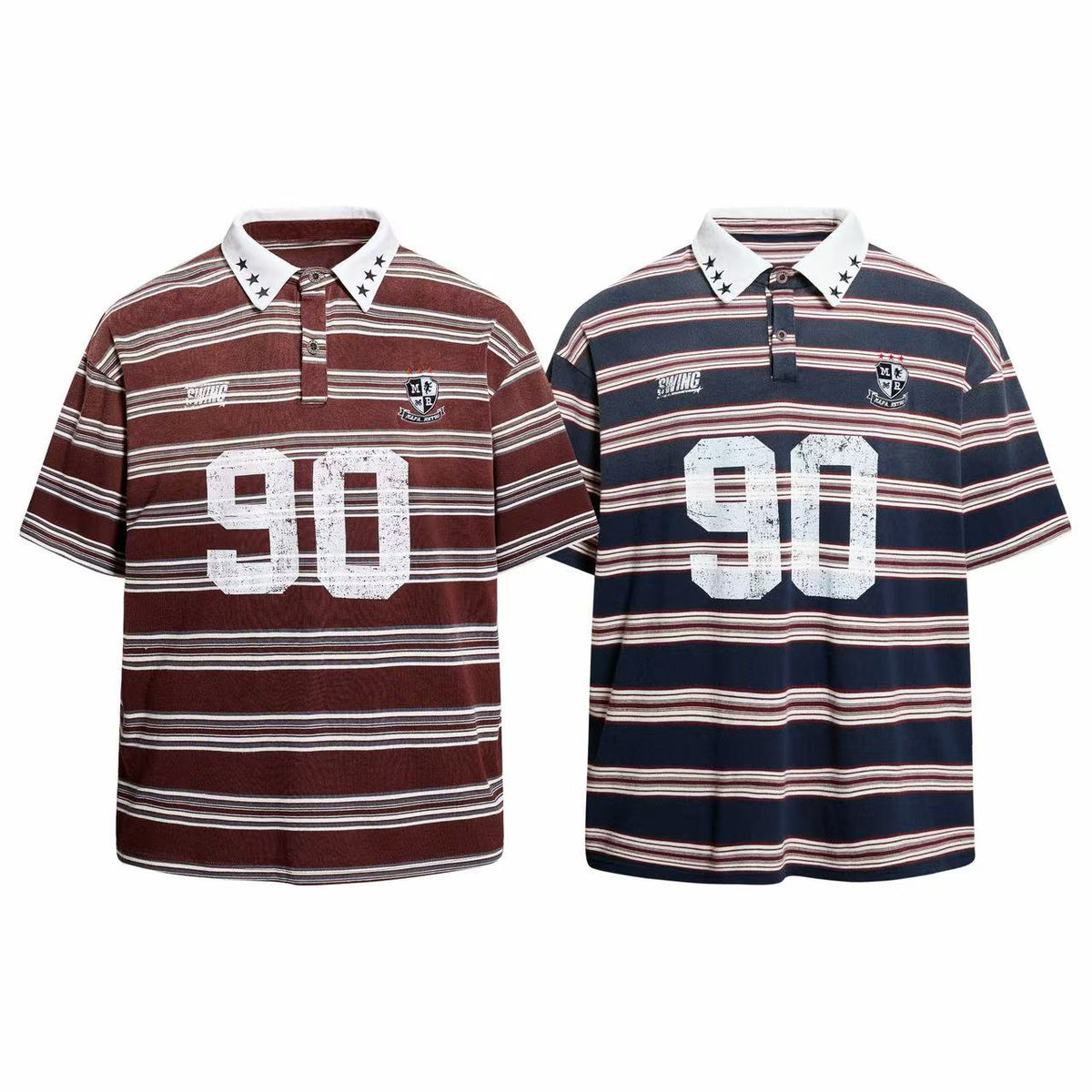 Madxmarx “Vintage Stripe Rugby Polo”