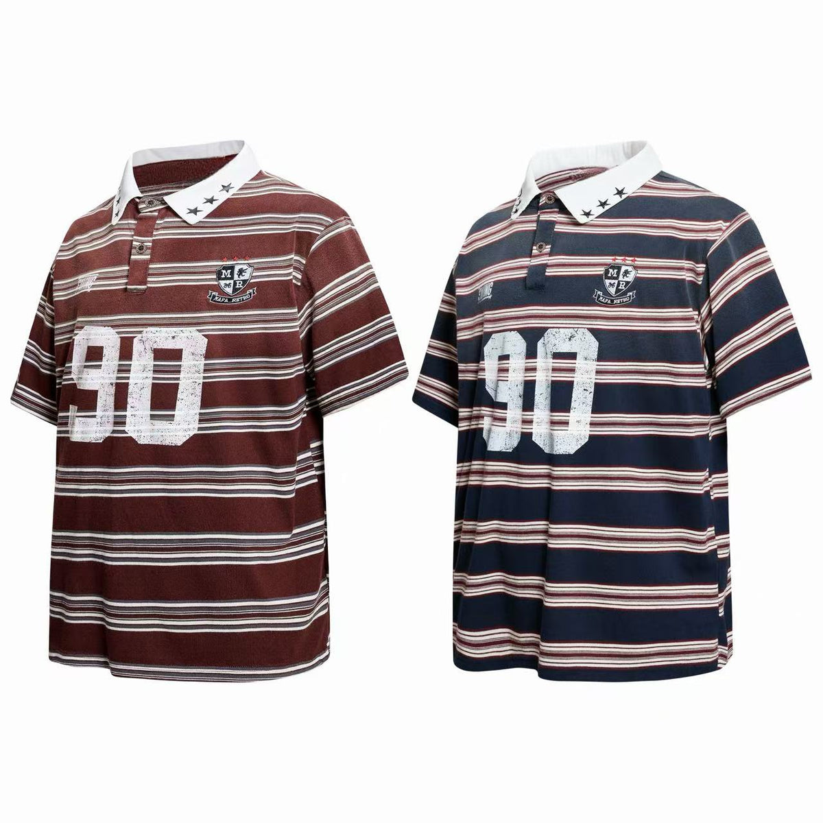 Madxmarx “Vintage Stripe Rugby Polo”