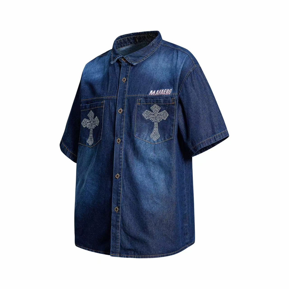 Madxmarx “Cross Denim Shirt”