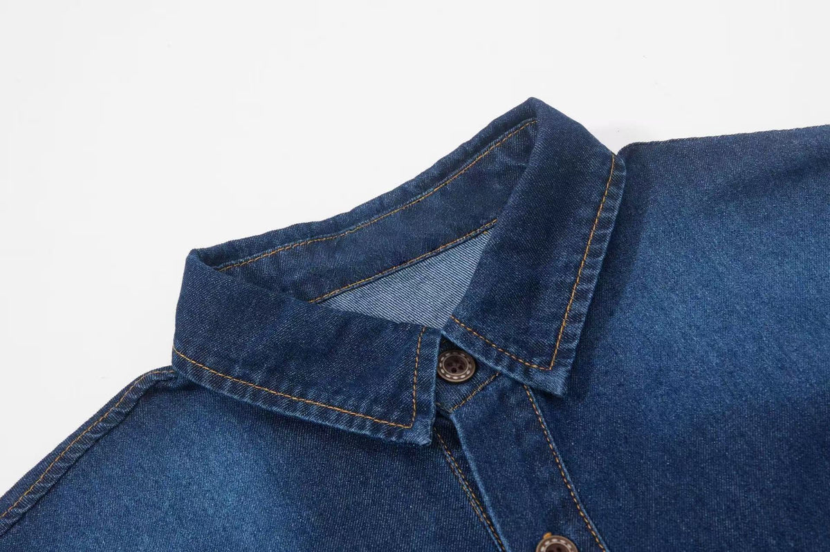 Madxmarx “Cross Denim Shirt”