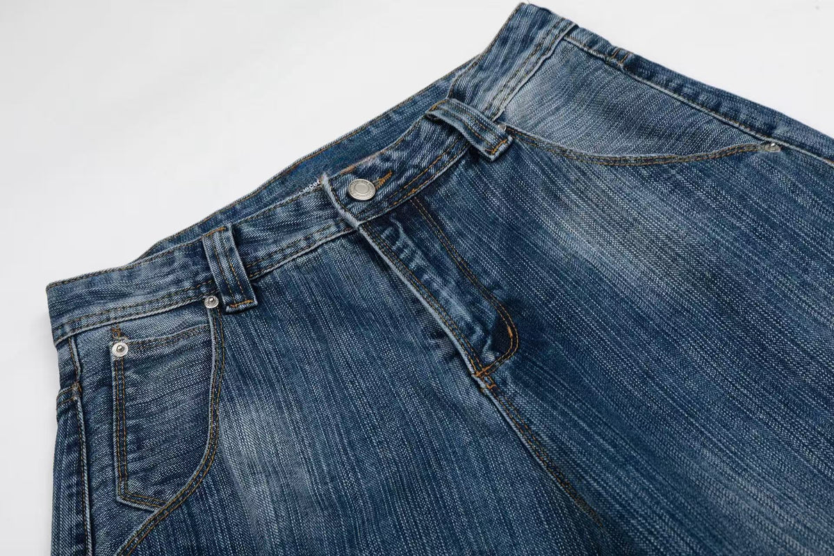 Madxmarx „Vintage Grain Denim Jeans“