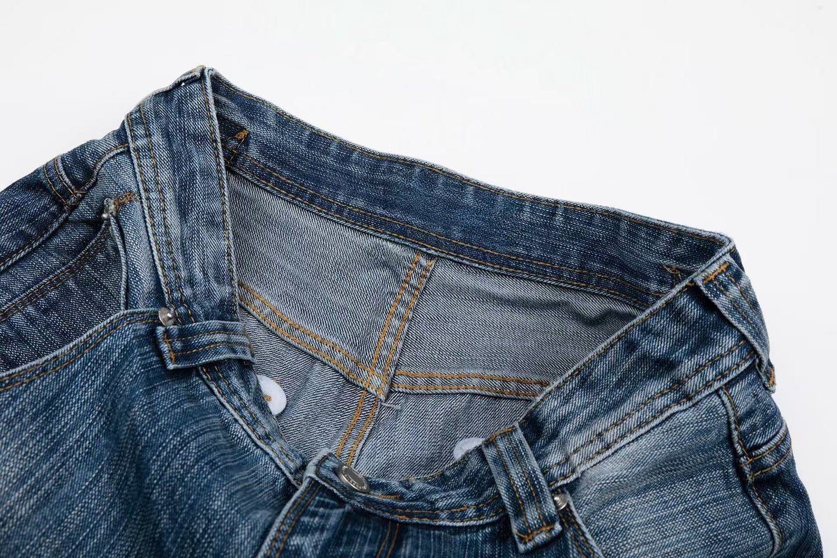 Madxmarx „Vintage Grain Denim Jeans“