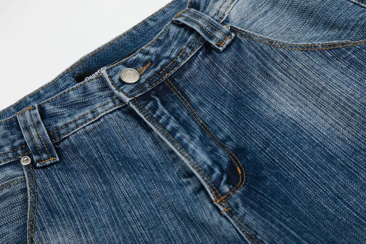 Madxmarx „Vintage Grain Denim Jeans“